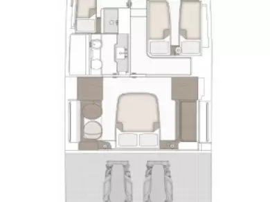 Azimut Azimut Magellano 66 charter bareboat or skippered in  Sukošan