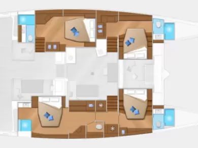 Yacht charter Fethiye - Lagoon Lagoon 52 F on SamBoat