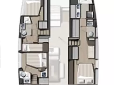 Hire Catamaran with or without skipper Bali Seget Donji