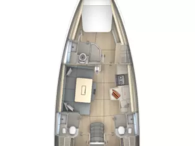 Sailboat hire in Fethiye - Dufour Dufour 41