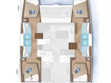Hire a Lagoon Lagoon 450 F Pirovac