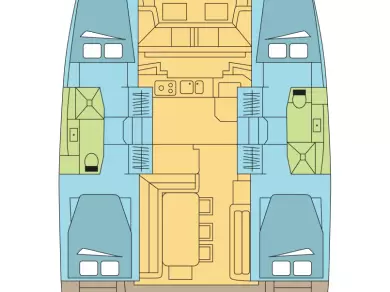 Catamaran hire in Marsh Harbour - Bali Bali 4.1