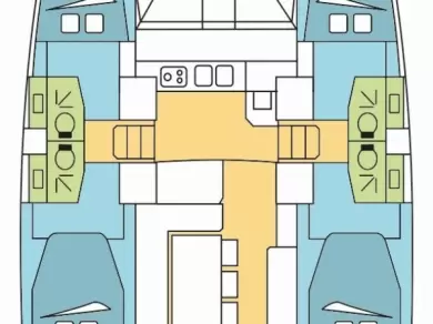 Catamaran hire in Fethiye - Bali Bali 4.1