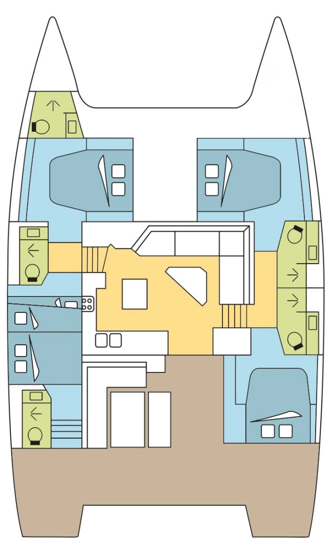 Yacht hire Airlie Beach cheap Saona 47