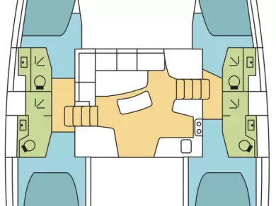 Catamaran hire in Bas du Fort - Lagoon Lagoon 42