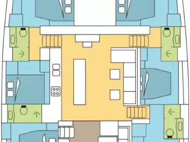 Charter a Lagoon Lagoon 620 in Mahé on Samboat