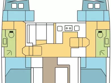 Catamaran to hire Jolly Harbour at the best price