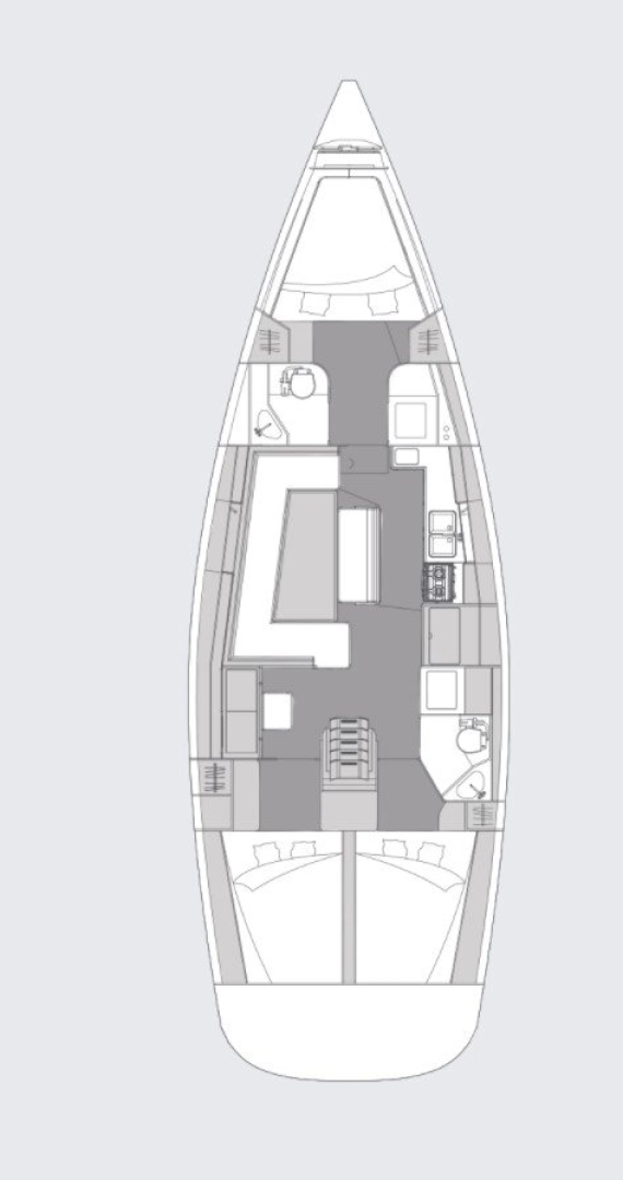 Yacht hire Pula cheap Impression 45.1