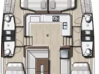 Bali Bali Catspace Voile charter bareboat or skippered in  Deme of Volos