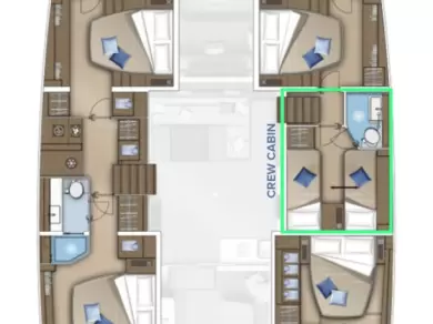 Hire Catamaran Lagoon with a boat licence