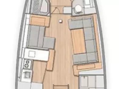 Hire Sailboat with or without skipper Bénéteau Kaštela