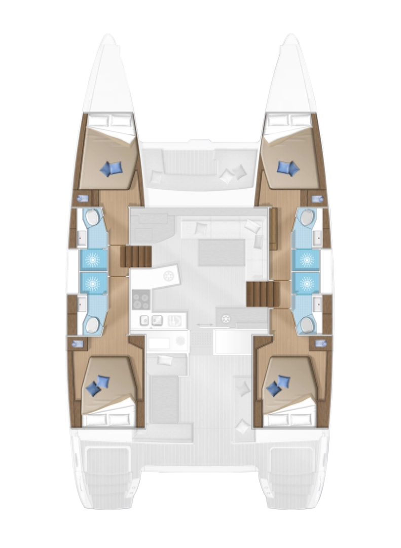 Catamaran to hire Alimos at the best price