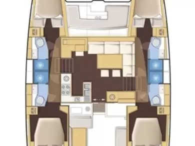 Hire a Lagoon Lagoon 450 F Lefkáda