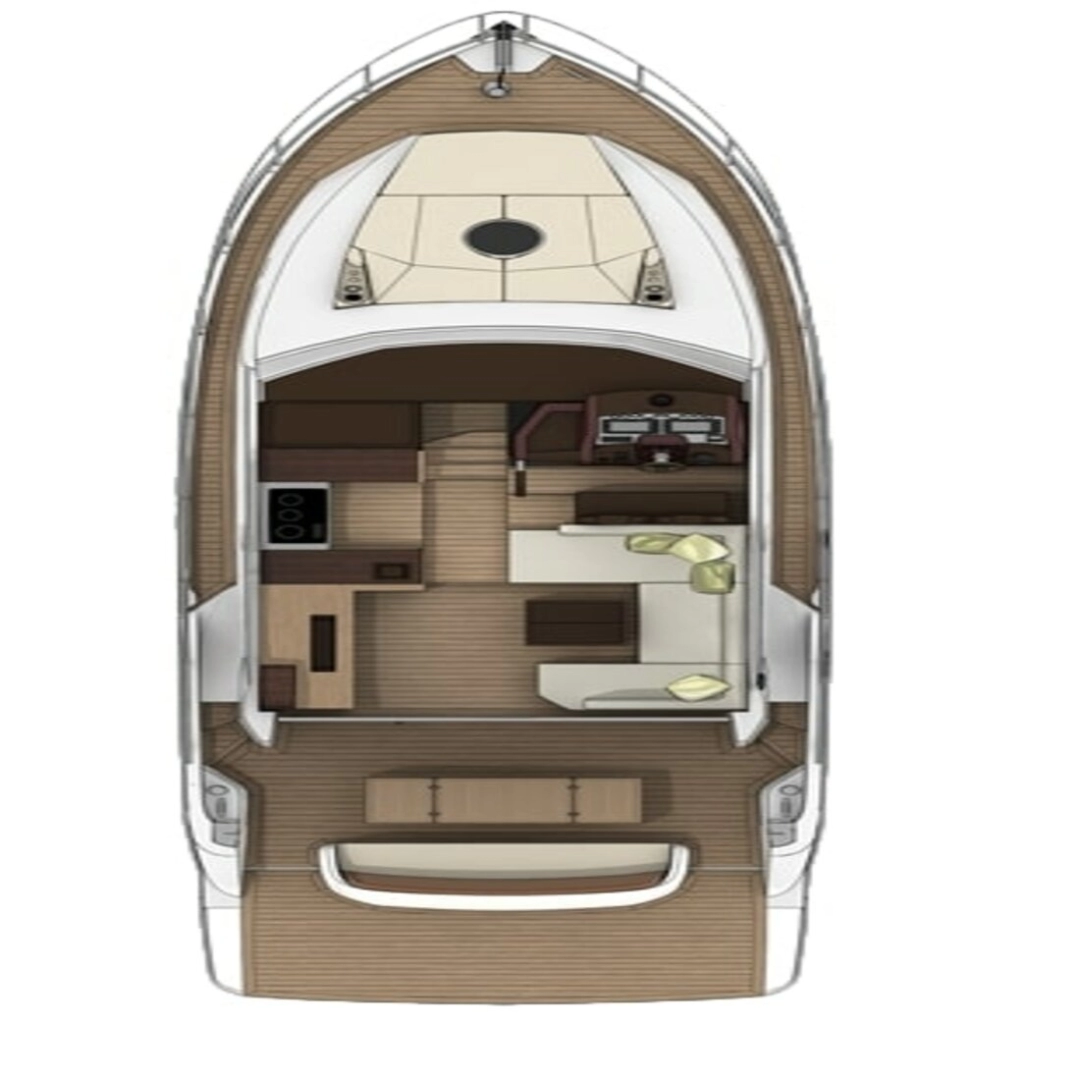 Yacht charter Rogoznica - Sessa Marine Sessa Fly 47 on SamBoat