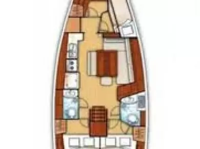 Charter a Bénéteau Oceanis 43 Family - 4 cab. in Fethiye on Samboat