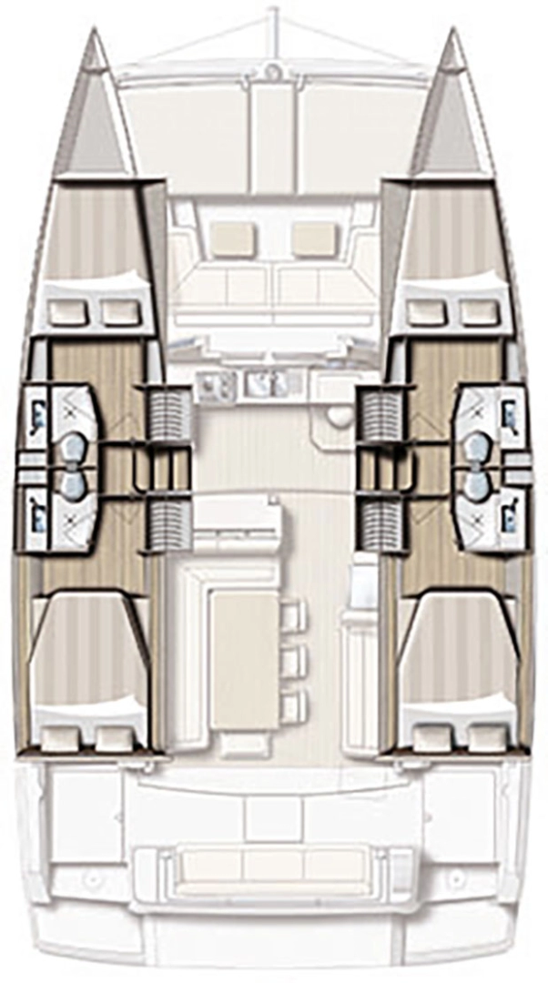 Hire Catamaran with or without skipper Bali Capo d'Orlando