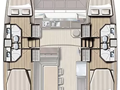 Catamaran hire in Capo d'Orlando - Bali Bali 4.3