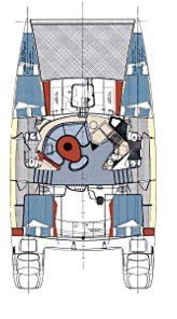 Hire Catamaran Fountaine Pajot with a boat licence