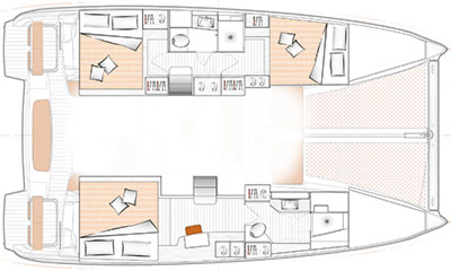 Catamaran to hire Kos at the best price