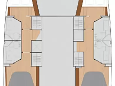 Fountaine Pajot Isla 40 charter bareboat or skippered in  Paros (Island)