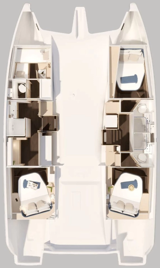 Charter a Fountaine Pajot Fountaine Pajot FP 44 Maestro - 3 cab. in Road Town on Samboat