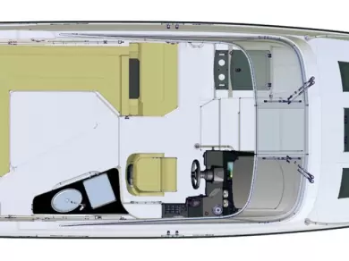 Hire Motorboat Quicksilver with a boat licence