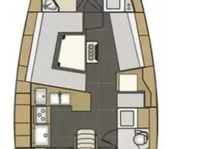 Elan Impression 45 charter bareboat or skippered in  Split