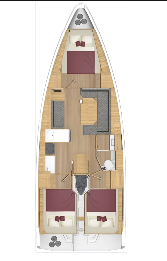 Yacht hire Marseille cheap Bavaria C38