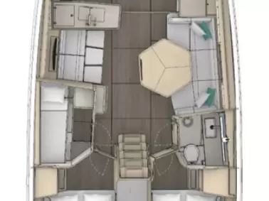 Hire Sailboat Dufour with a boat licence