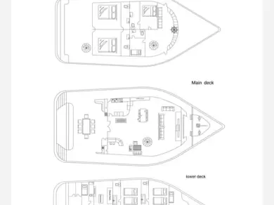 Custom Made North Seven charter bareboat or skippered in  Malé