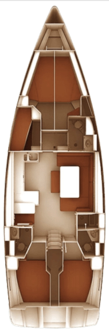 Yacht hire Gouvia cheap Cruiser 51 Style