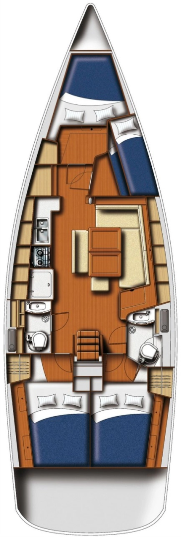 Hire Sailboat Bénéteau with a boat licence