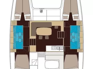 Hire a Lagoon Lagoon 400 S2 Punta Ala