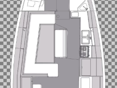 Elan Impression 45.1 charter bareboat or skippered in  Trogir