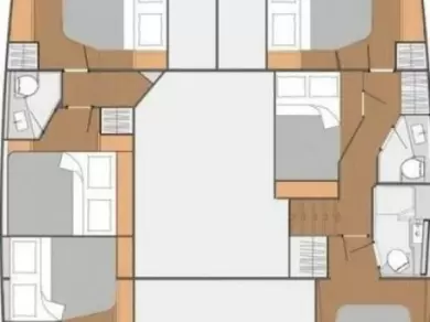 Hire Catamaran Fountaine Pajot with a boat licence