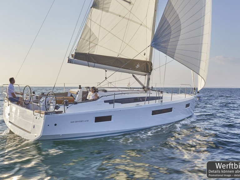 Jeanneau Sun Odyssey 410 charter bareboat or skippered in  Rogoznica