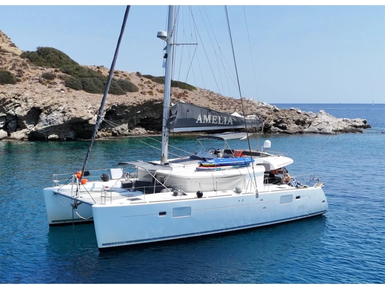 Yacht hire Alimos cheap Lagoon 450 F