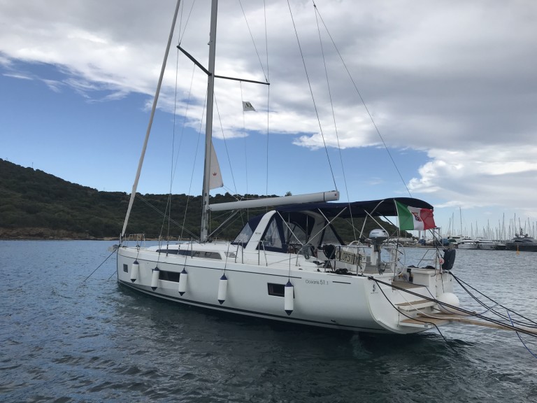 Bénéteau Oceanis 51.1 charter bareboat or skippered in  Castiglioncello