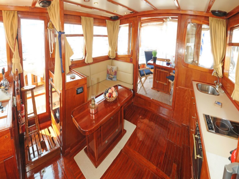  Motor sailer, Custom Made  charter bareboat or skippered in  Alimos
