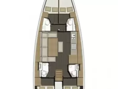 Hire Sailboat Dufour with a boat licence