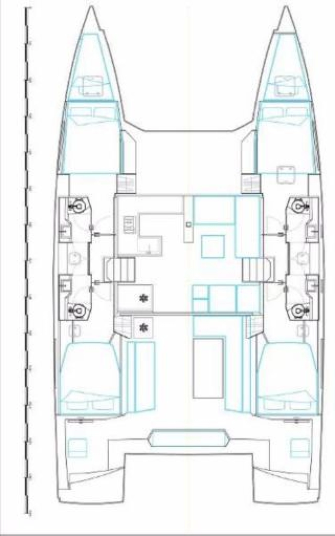 Hire Catamaran with or without skipper Nautitech Biograd na Moru