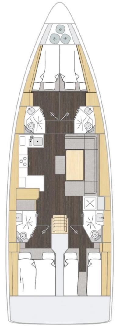 Hire Sailboat Bavaria with a boat licence