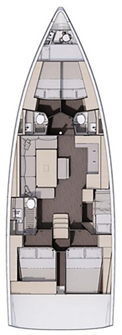 Hire Sailboat Dufour with a boat licence