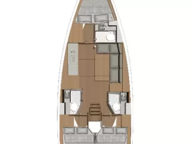 Hire a Dufour Dufour 390 GL Lefkáda