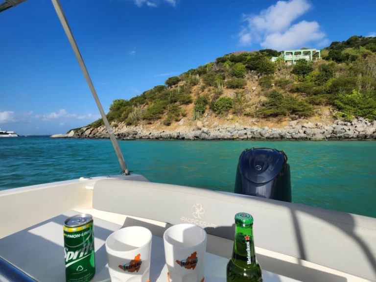 Motorboat hire in Marigot - Pacific Craft Pacific Craft 650