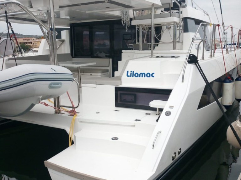 Leopard Catamarans / Robertson & Caine Leopard 42 - 4 cab. charter bareboat or skippered in  Cannigione