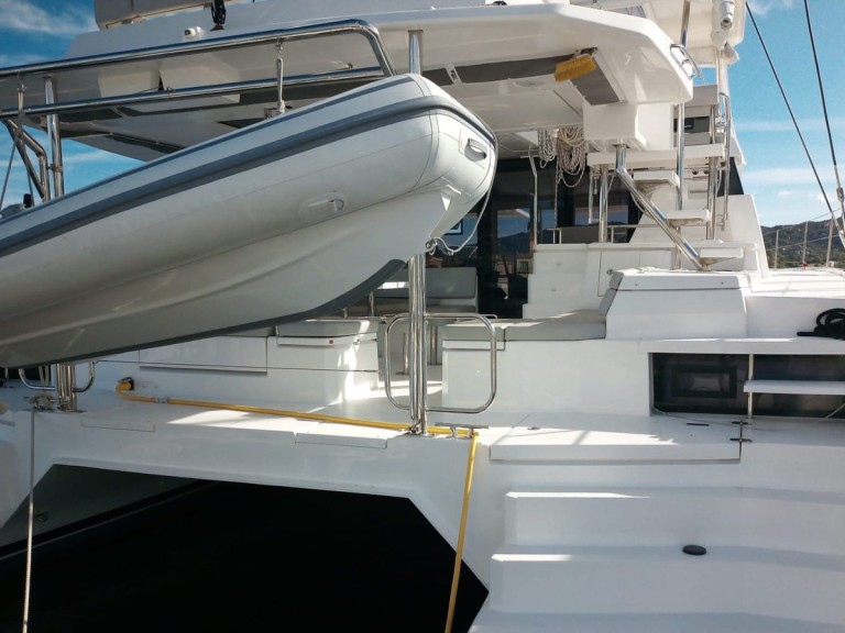 Leopard Catamarans / Robertson & Caine Leopard 50 - 5 + 1 cab charter bareboat or skippered in  Cannigione