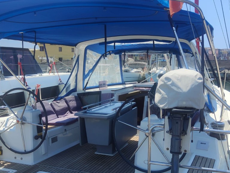 Bénéteau Oceanis 41.1 charter bareboat or skippered in  Procida