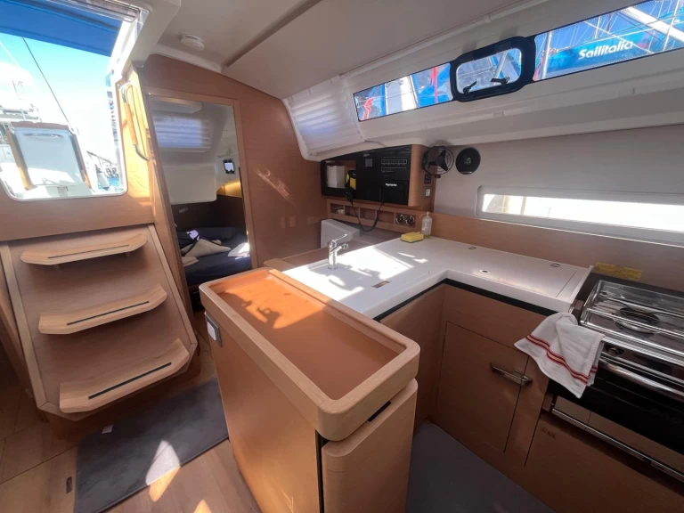 Jeanneau Sun Odyssey 410 charter bareboat or skippered in  Cannigione