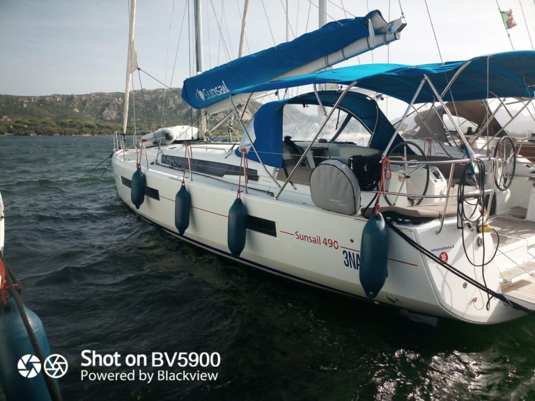 Yacht hire Cannigione cheap Sun Odyssey 490